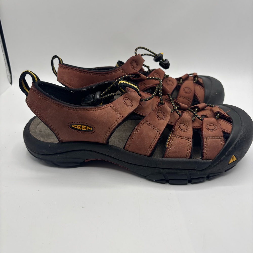 Men's KEEN Newport H2 Waterproof Hiking Sandals - Size 10 Brown/Tan